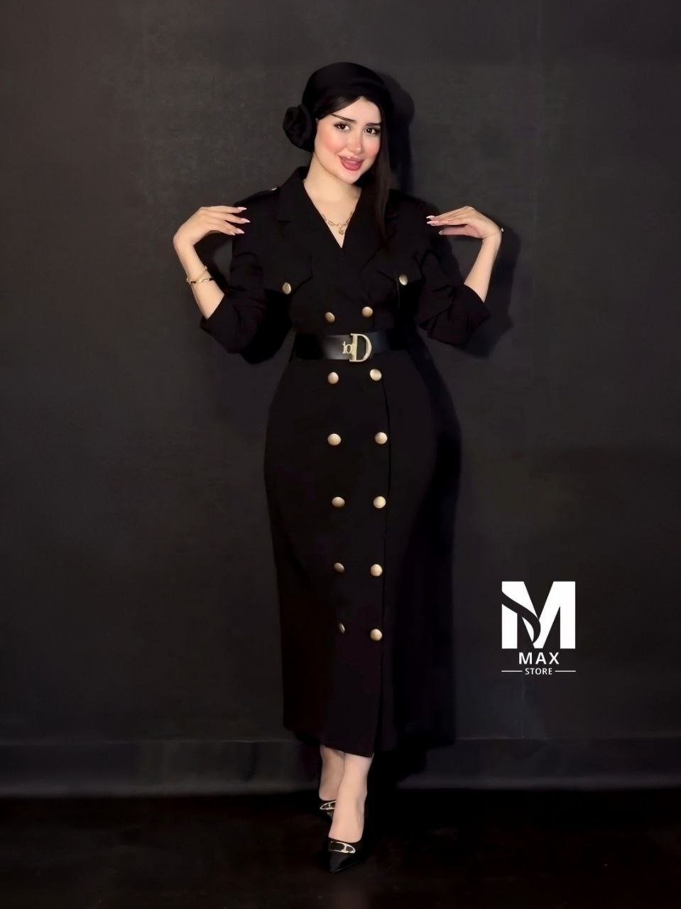 👗 Robe Blazer Noire 🖤✨