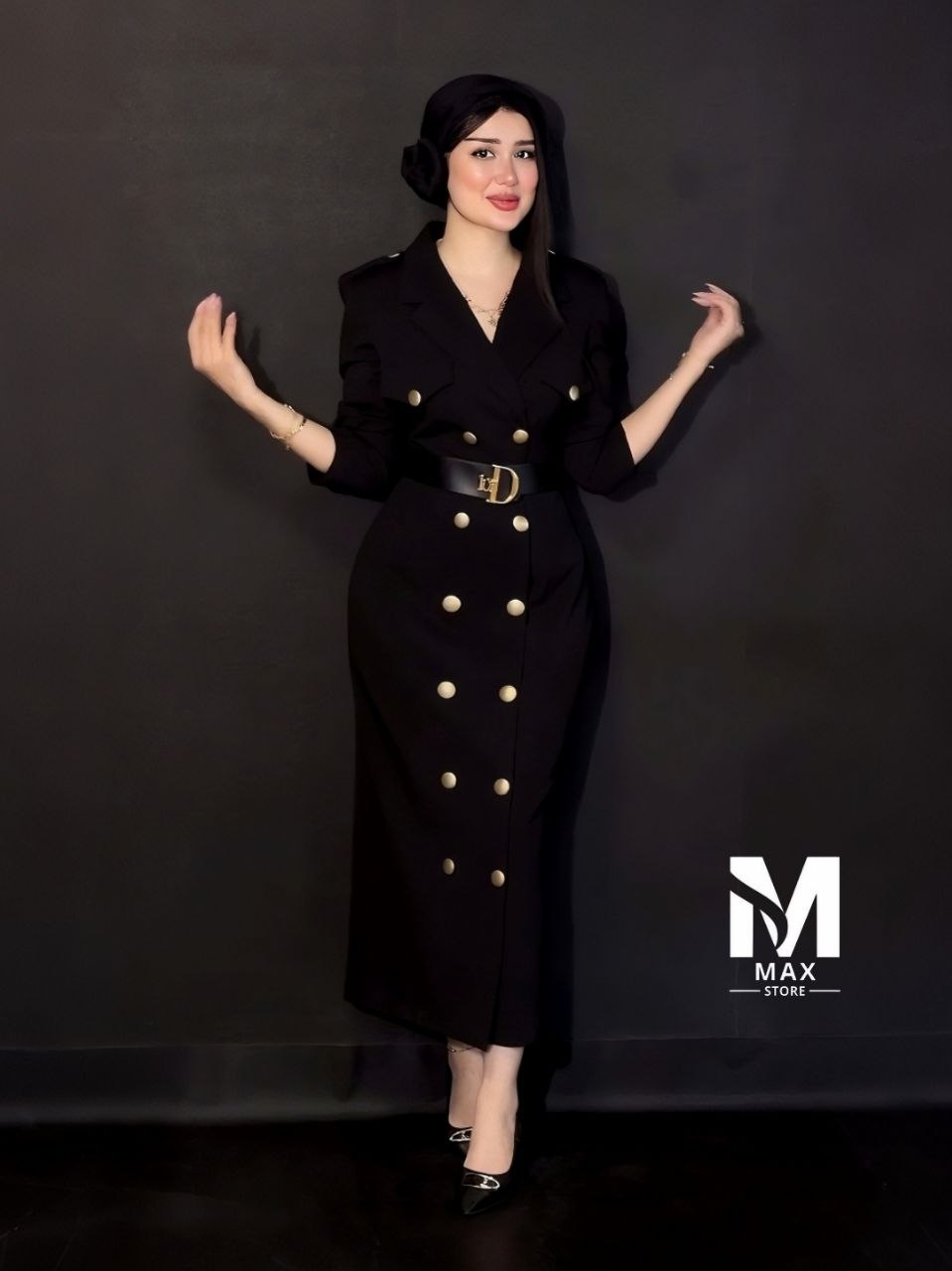 👗 Robe Blazer Noire 🖤✨
