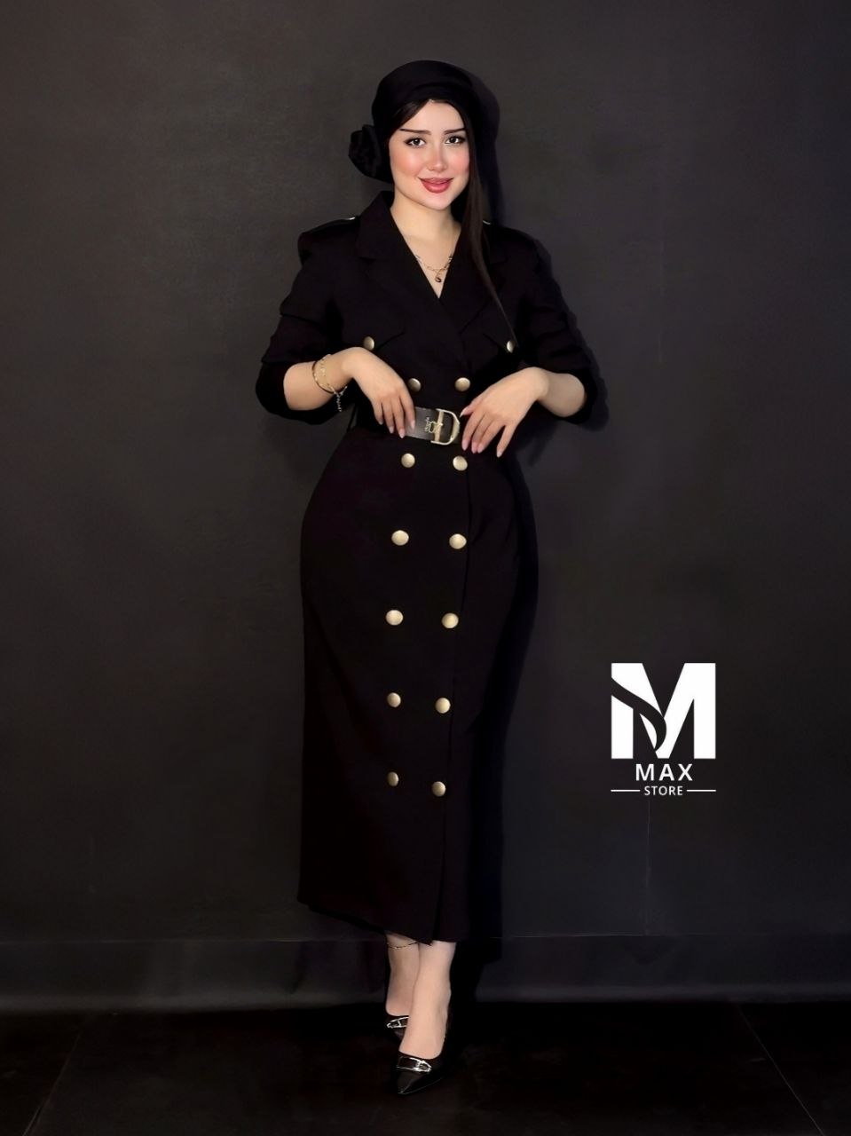 👗 Robe Blazer Noire 🖤✨