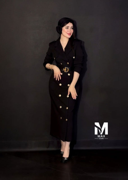 👗 Robe Blazer Noire 🖤✨